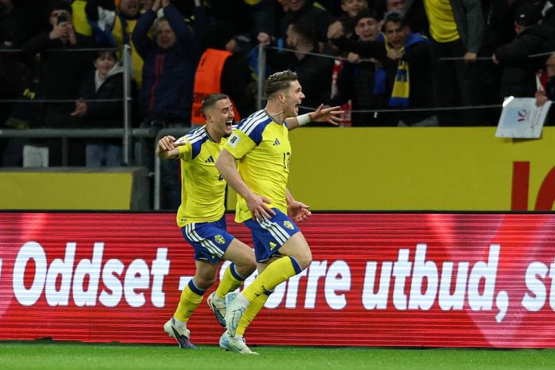 Football. European World Cup Qualifiers. Sweden - Poland. 31.03.2026