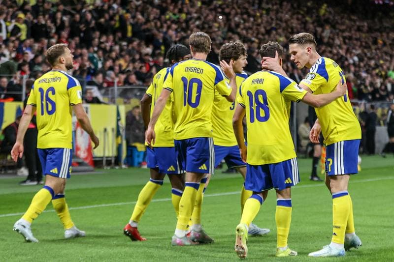 Football. European World Cup Qualifiers. Sweden - Poland. 31.03.2026