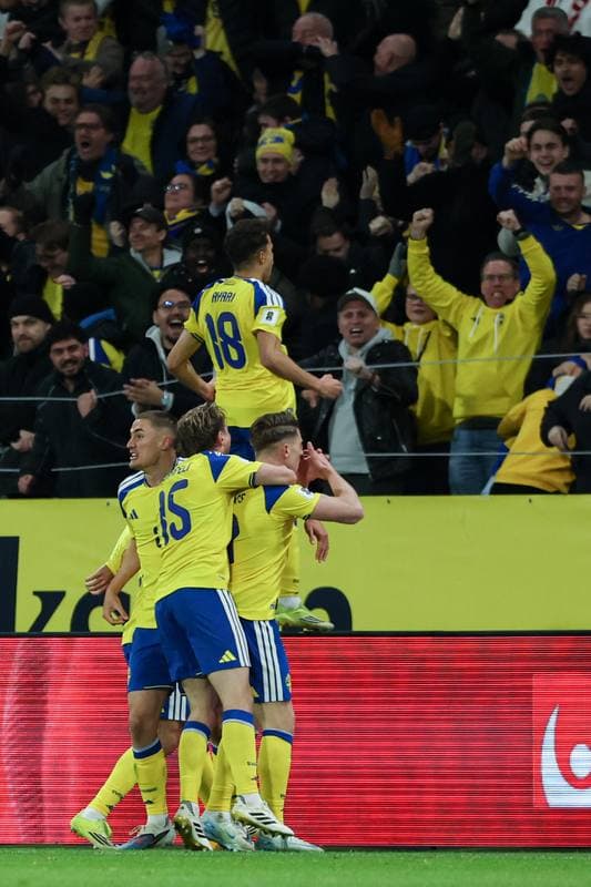 Football. European World Cup Qualifiers. Sweden - Poland. 31.03.2026