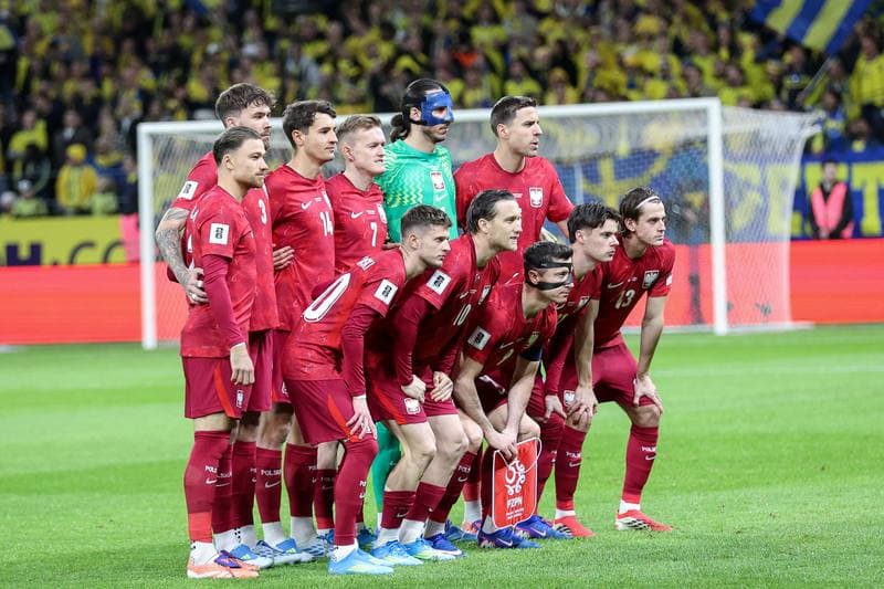 Football. European World Cup Qualifiers. Sweden - Poland. 31.03.2026