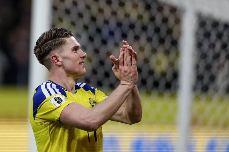 Football. European World Cup Qualifiers. Sweden - Poland. 31.03.2026