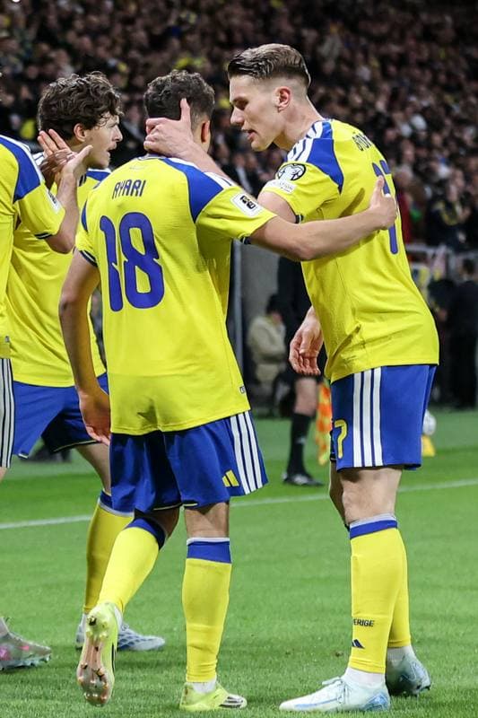 Football. European World Cup Qualifiers. Sweden - Poland. 31.03.2026