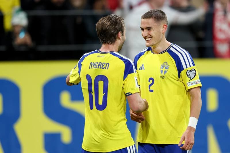Football. European World Cup Qualifiers. Sweden - Poland. 31.03.2026