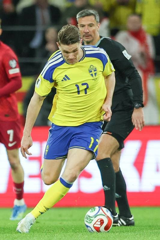 Football. European World Cup Qualifiers. Sweden - Poland. 31.03.2026