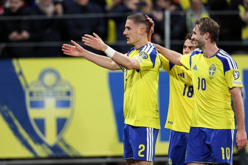 Football. European World Cup Qualifiers. Sweden - Poland. 31.03.2026