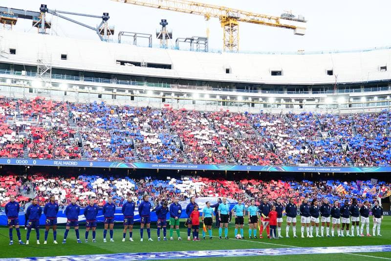 Football. UEFA Women's Champions League. FC Barcelona - Real Madrid. 02.04.2026