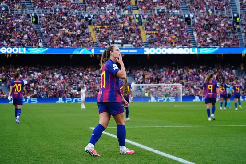 Football. UEFA Women's Champions League. FC Barcelona - Real Madrid. 02.04.2026