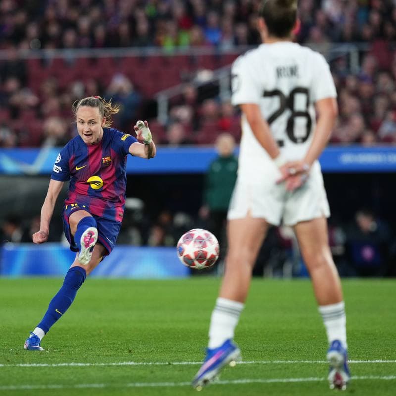 Football. UEFA Women's Champions League. FC Barcelona - Real Madrid. 02.04.2026