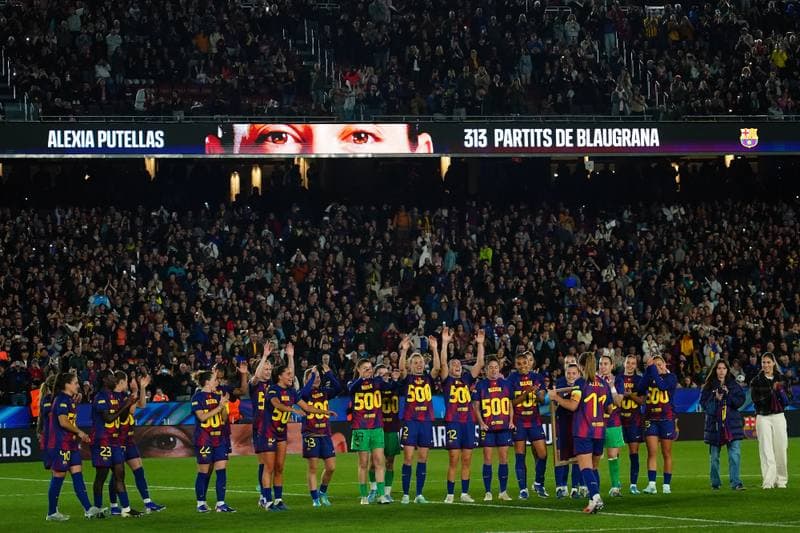 Football. UEFA Women's Champions League. FC Barcelona - Real Madrid. 02.04.2026