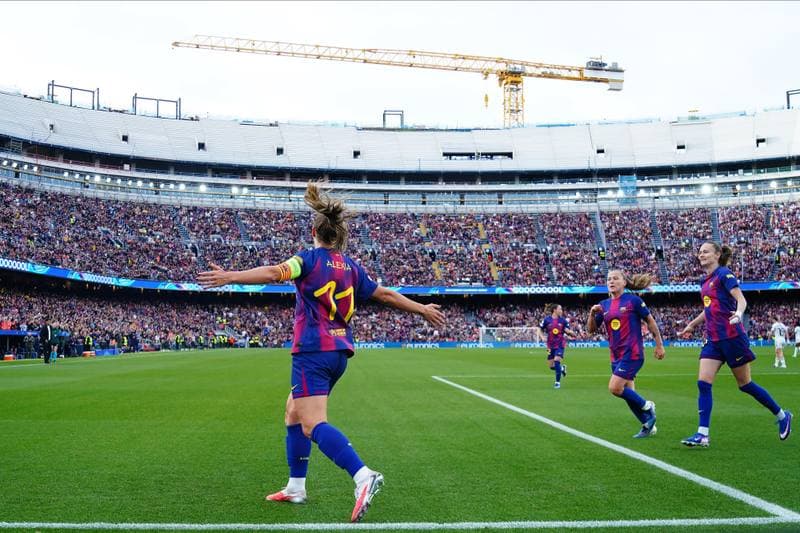 Football. UEFA Women's Champions League. FC Barcelona - Real Madrid. 02.04.2026