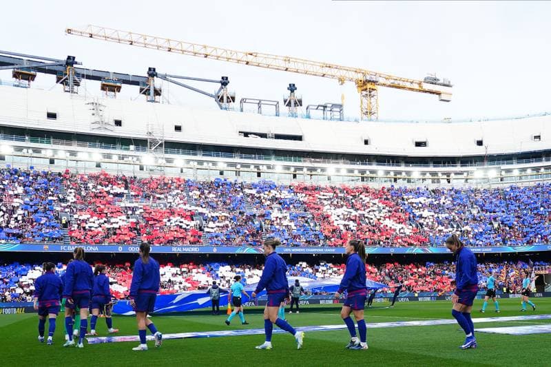 Football. UEFA Women's Champions League. FC Barcelona - Real Madrid. 02.04.2026