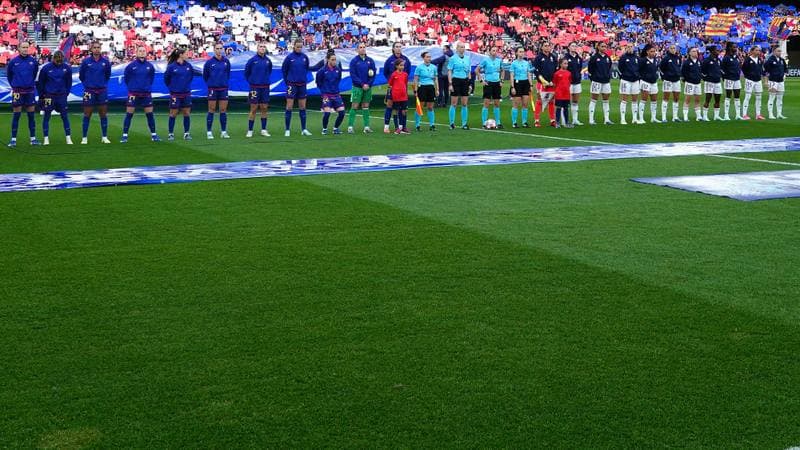 Football. UEFA Women's Champions League. FC Barcelona - Real Madrid. 02.04.2026