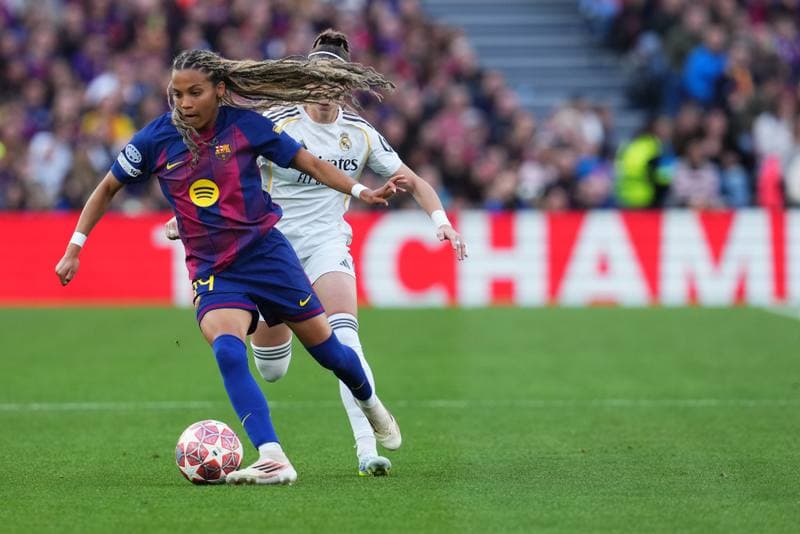 Football. UEFA Women's Champions League. FC Barcelona - Real Madrid. 02.04.2026