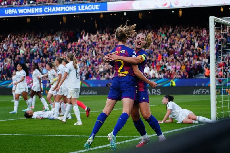 Football. UEFA Women's Champions League. FC Barcelona - Real Madrid. 02.04.2026