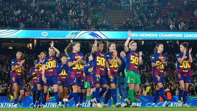 Football. UEFA Women's Champions League. FC Barcelona - Real Madrid. 02.04.2026