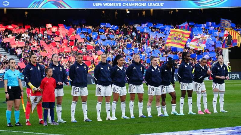 Football. UEFA Women's Champions League. FC Barcelona - Real Madrid. 02.04.2026