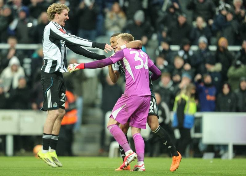 Football. Emirates FA Cup. Newcastle United - Bournemouth. 10.01.2026