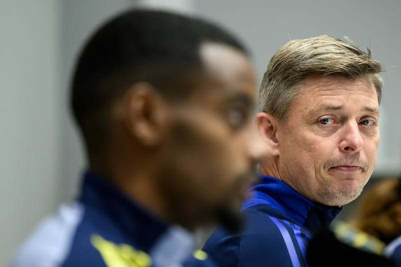 Football. Sweden. Training. 09.10.2025