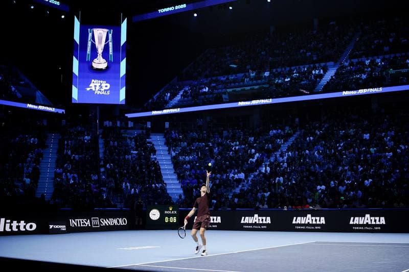 Tennis. ATP Finals. Jannik Sinner - Felix Auger-Aliassime. 10.11.2025