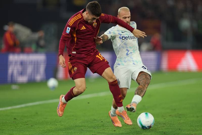 Football. Serie A. AS Roma - FC Internazionale. 18.10.2025