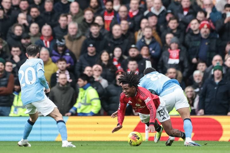 Football. Premier League. Manchester United - Manchester City. 17.01.2026
