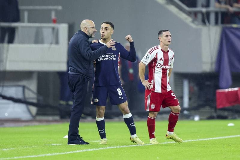 Football. UEFA Champions League. Olympiacos - PSV Eindhoven. 04.11.2025