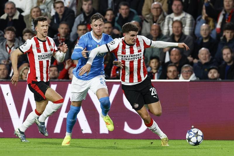 Football. UEFA Champions League. PSV Eindhoven - Napoli. 21.10.2025