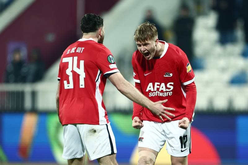 Football. UEFA Conference League. FC Drita - AZ Alkmaar. 11.12.2025
