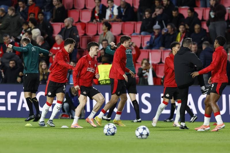 Football. UEFA Champions League. PSV Eindhoven - Napoli. 21.10.2025