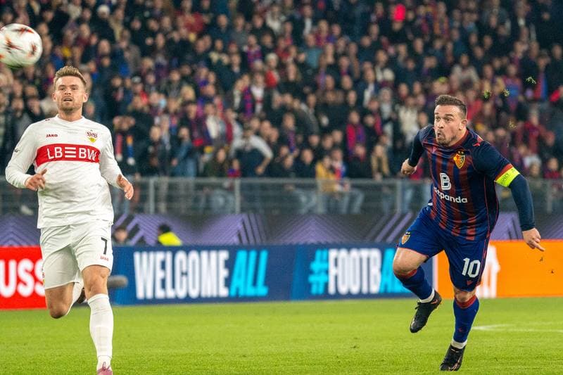 Football. UEFA Europa League. FC Basel 1893 - VfB Stuttgart. 02.10.2025