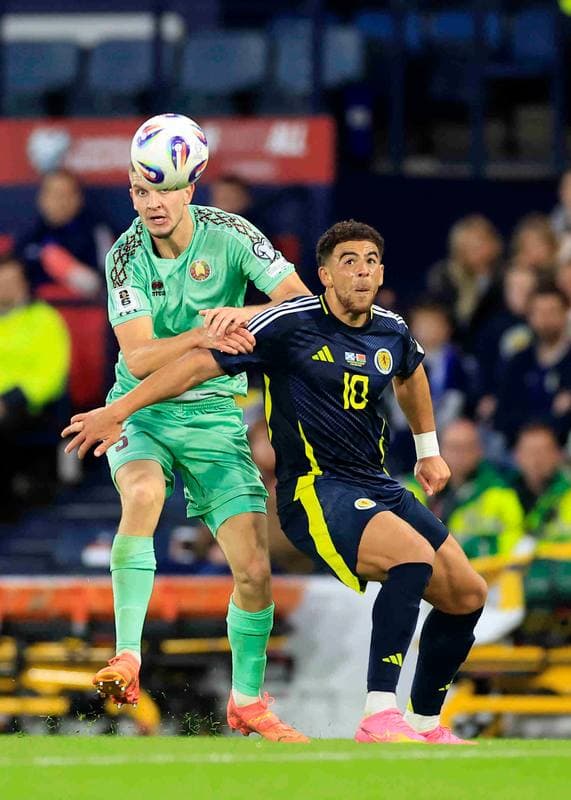 Football. 2026 FIFA World Cup Qualifiers. Scotland - Belarus. 12.10.2025