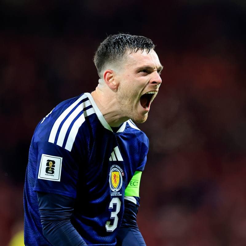 Football. 2026 FIFA World Cup Qualifiers. Scotland - Denmark. 18.11.2025