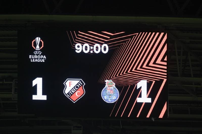 Football. UEFA Europa League. FC Utrecht - Porto. 06.11.2025