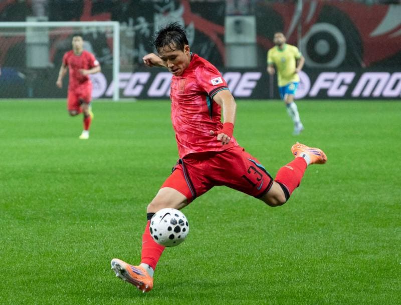 Football. Friendly Match. South Korea - Brazil. 10.10.2025