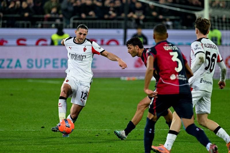 Football. Serie A. Cagliari - AC Milan. 02.01.2026