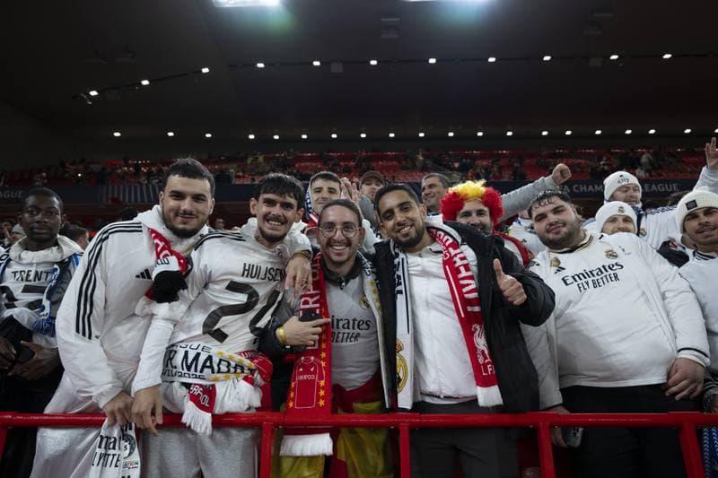 Football. UEFA Champions League. Liverpool - Real Madrid. 04.11.2025