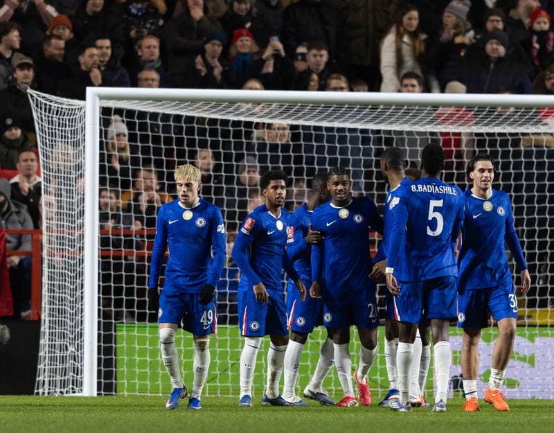 Football. Emirates FA Cup. Charlton Athletic - Chelsea. 10.01.2026