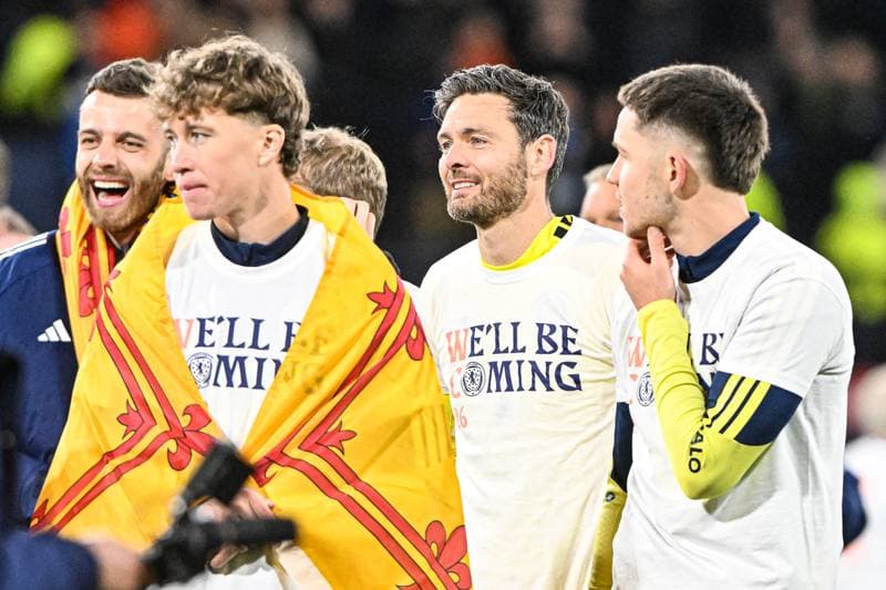 Football. 2026 FIFA World Cup Qualifiers. Scotland - Denmark. 18.11.2025