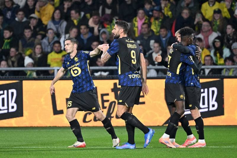 Football. Ligue 1. FC Nantes - Lille OSC. 19.10.2025