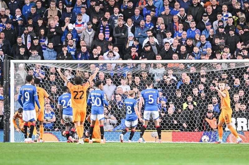 Football. UEFA Europa League. Rangers - A.S. Roma. 06.11.2025