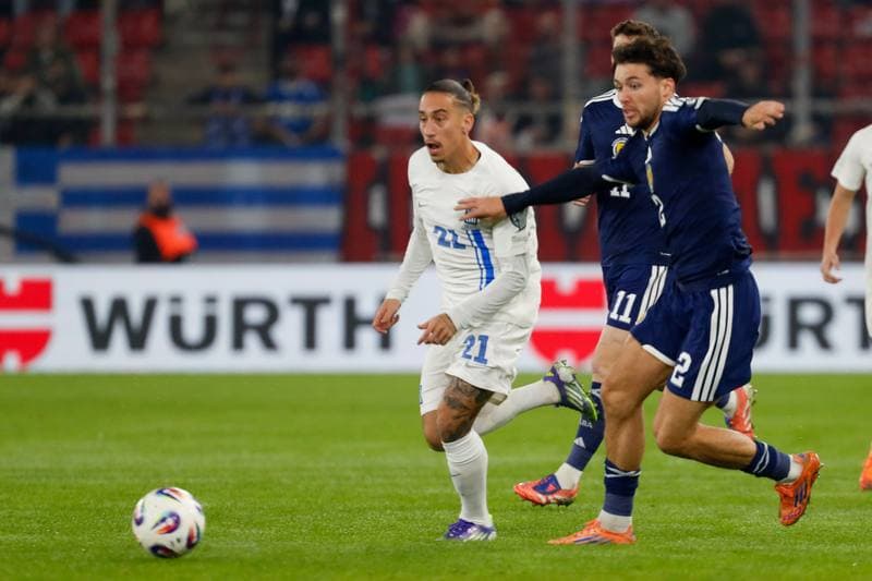 Football. 2026 FIFA World Cup Qualifiers. Greece - Scotland. 15.11.2025