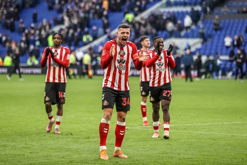 Football. Emirates FA Cup. Everton - Sunderland. 10.01.2026