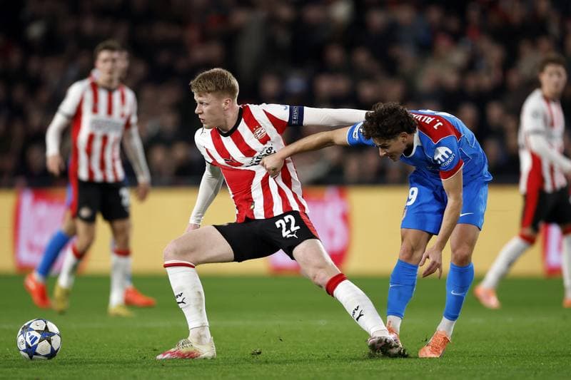 Football. UEFA Champions League. PSV Eindhoven - Atletico Madrid. 09.12.2025