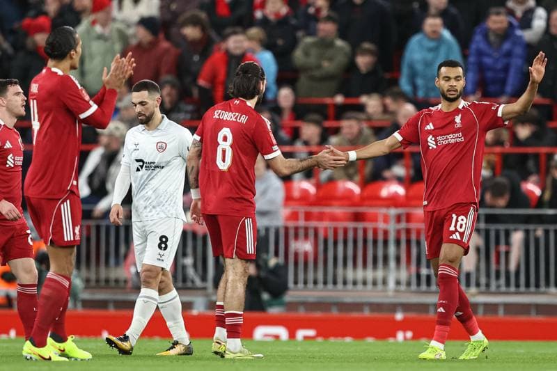 Football. Emirates FA Cup. Liverpool - Barnsley. 12.01.2026