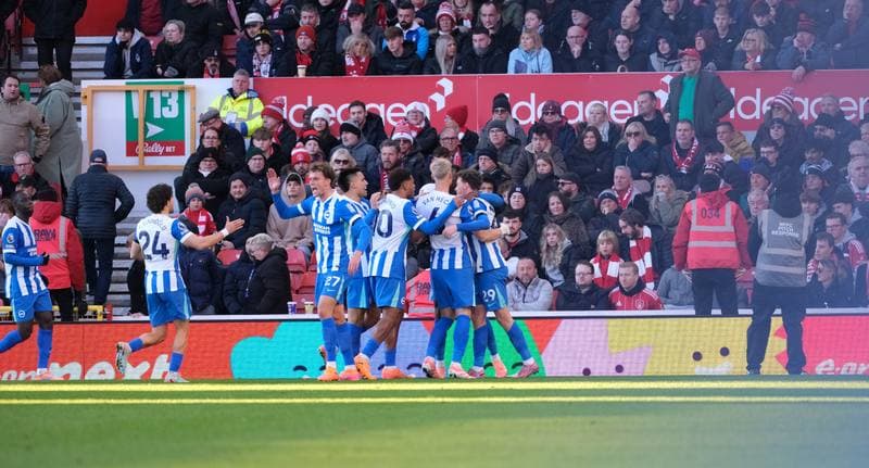 Football. Premier League. Nottingham Forest - Brighton & Hove Albion. 16.03.2026