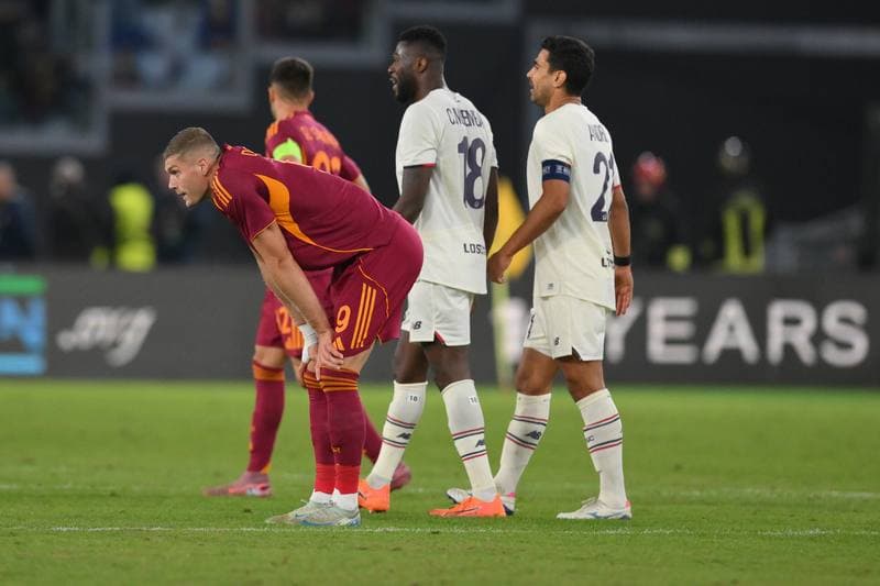 Football. UEFA Europa League. AS Roma - Lille. 02.10.2025