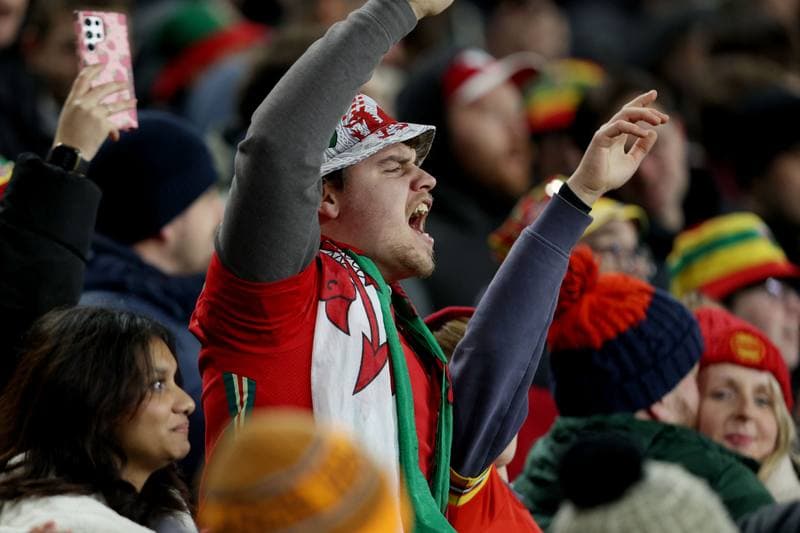 Football. 2026 FIFA World Cup Qualifiers. Wales - North Macedonia. 18.11.2025