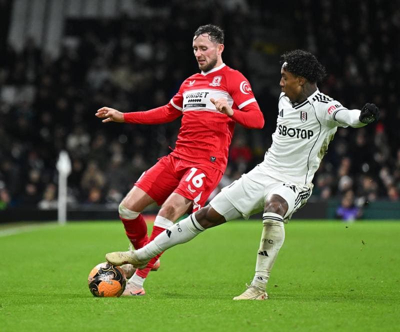 Football. Emirates FA Cup. Fulham - Middlesbrough. 10.01.2026