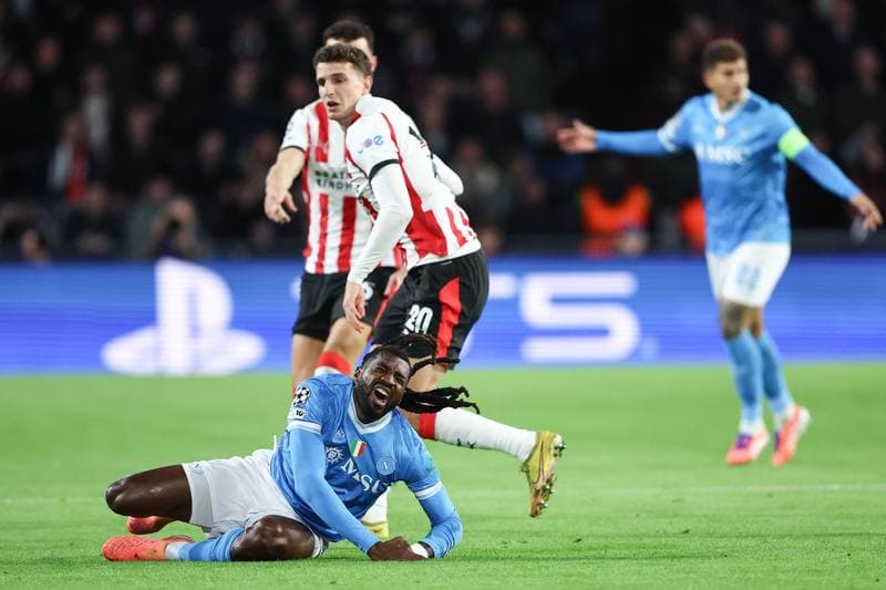 Football. UEFA Champions League. PSV Eindhoven - Napoli. 21.10.2025
