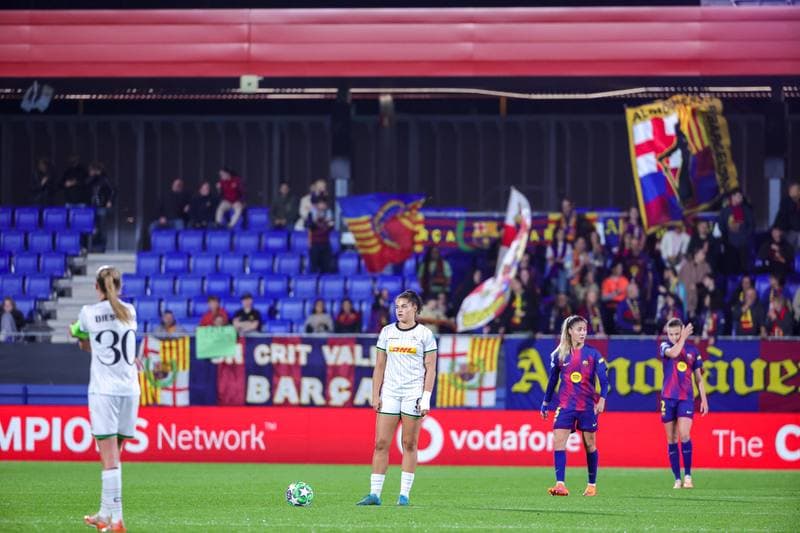 Football. UEFA Women's Champions League. Barcelona - OH Leuven. 12.11.2025